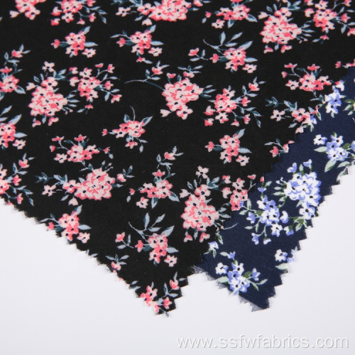 Custom Pattern Fashionable Plain Dobby Soft Polyester Fabric